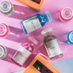 Logo 3 ampoules to hydration, restoration and nutrition